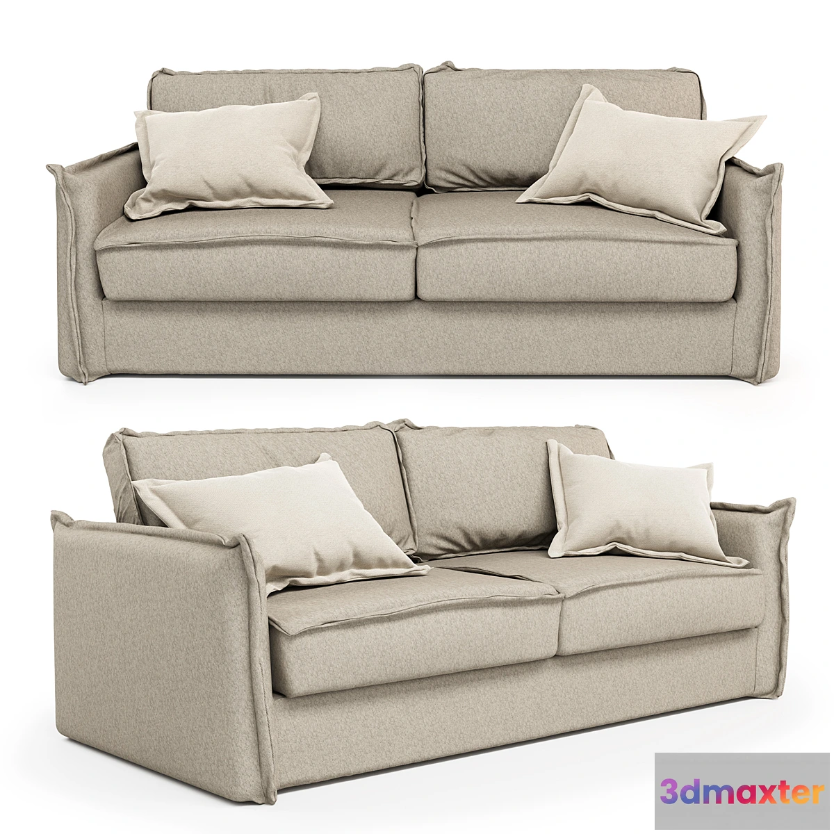 1299884 - Samsa Sofa Bed from La Forma 3D Max