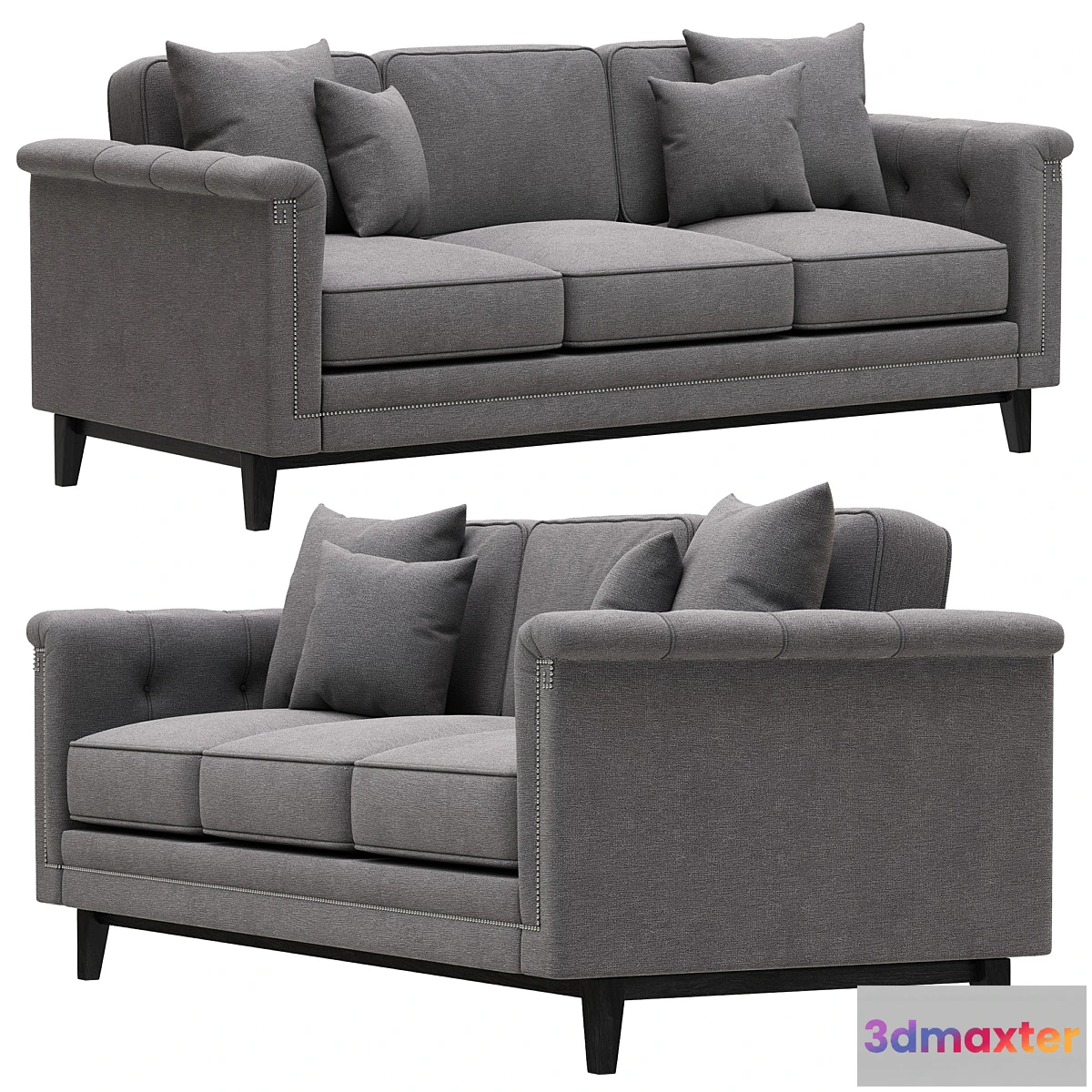 1299980 - Dantone Home Sofa Hampshire 3D Max