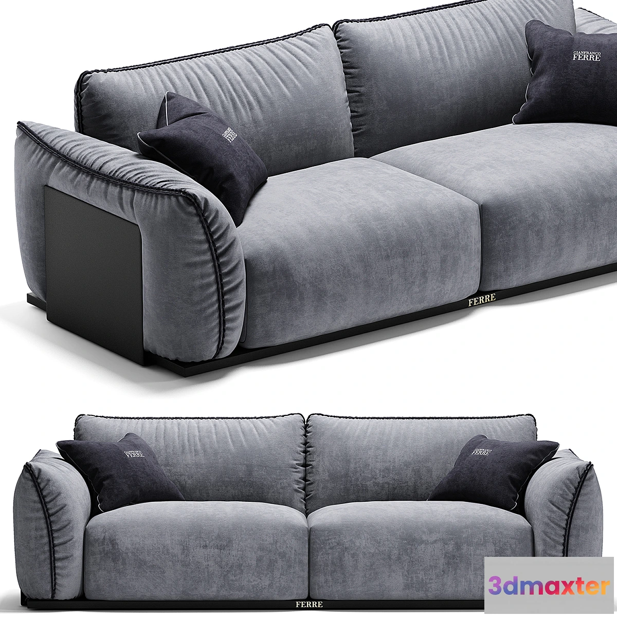 1300185 - Gianfranco ferre home clapton sofa 3D Max