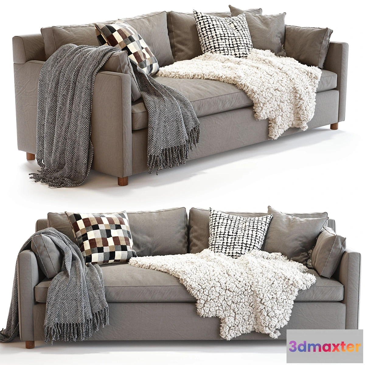 1300529 - west elm_Marin Sofa 3D Max