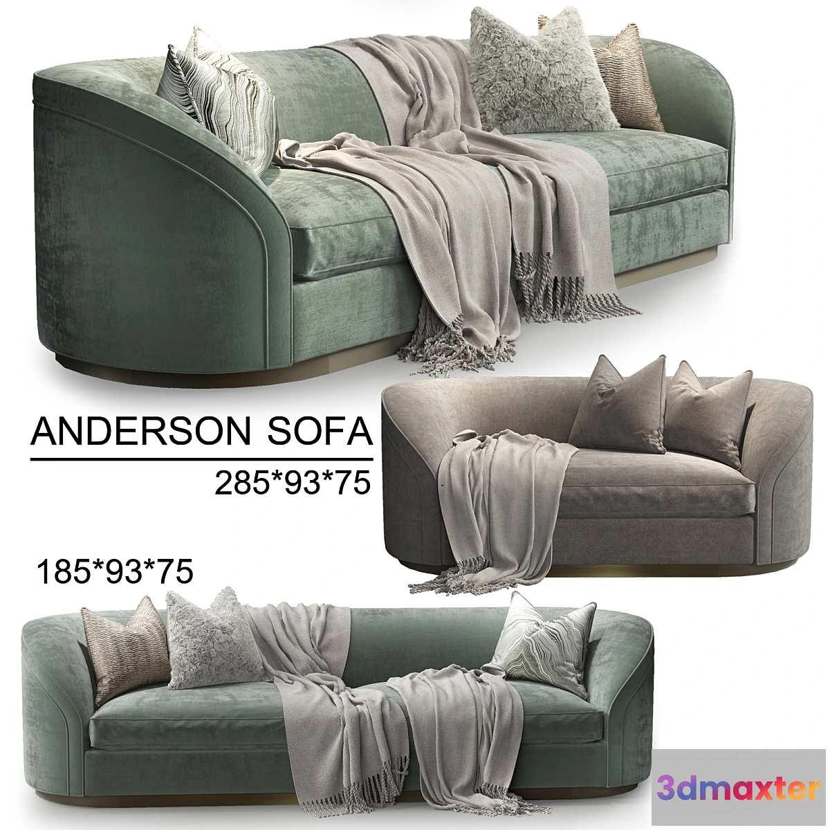 1300623 - The Sofa & Chair Company_ANDERSON sofa 3D Max