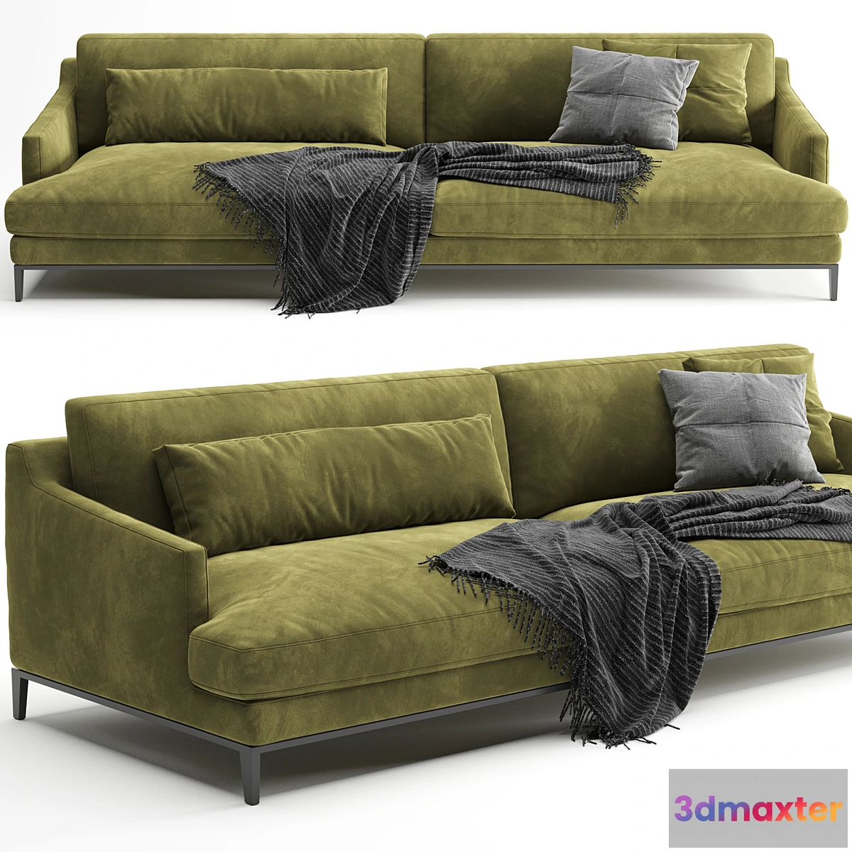 1300829 - Poliform Bellport Sofa 3D Max