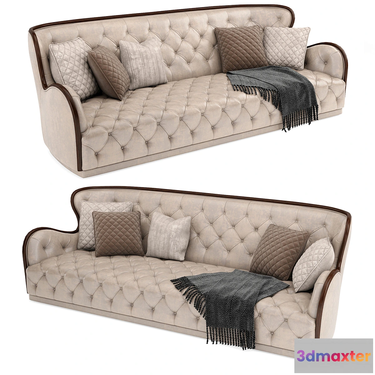 1301090 - Sofa HERITAGE MEDEA 3D Max
