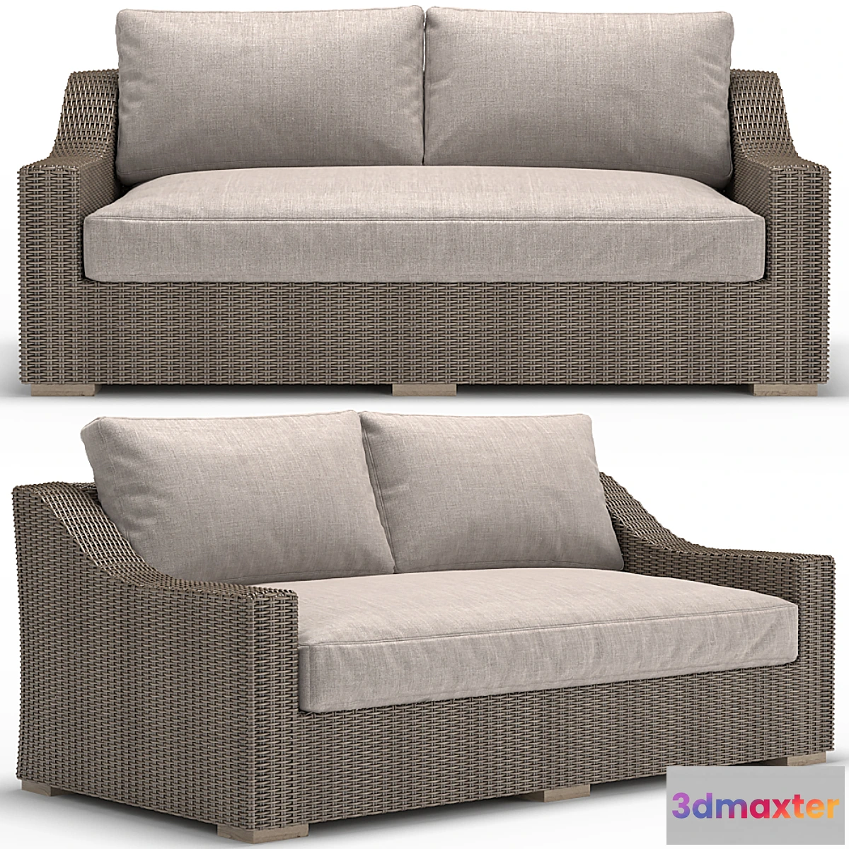 1301471 - Dantone  Sofa “Aland” 3D Max