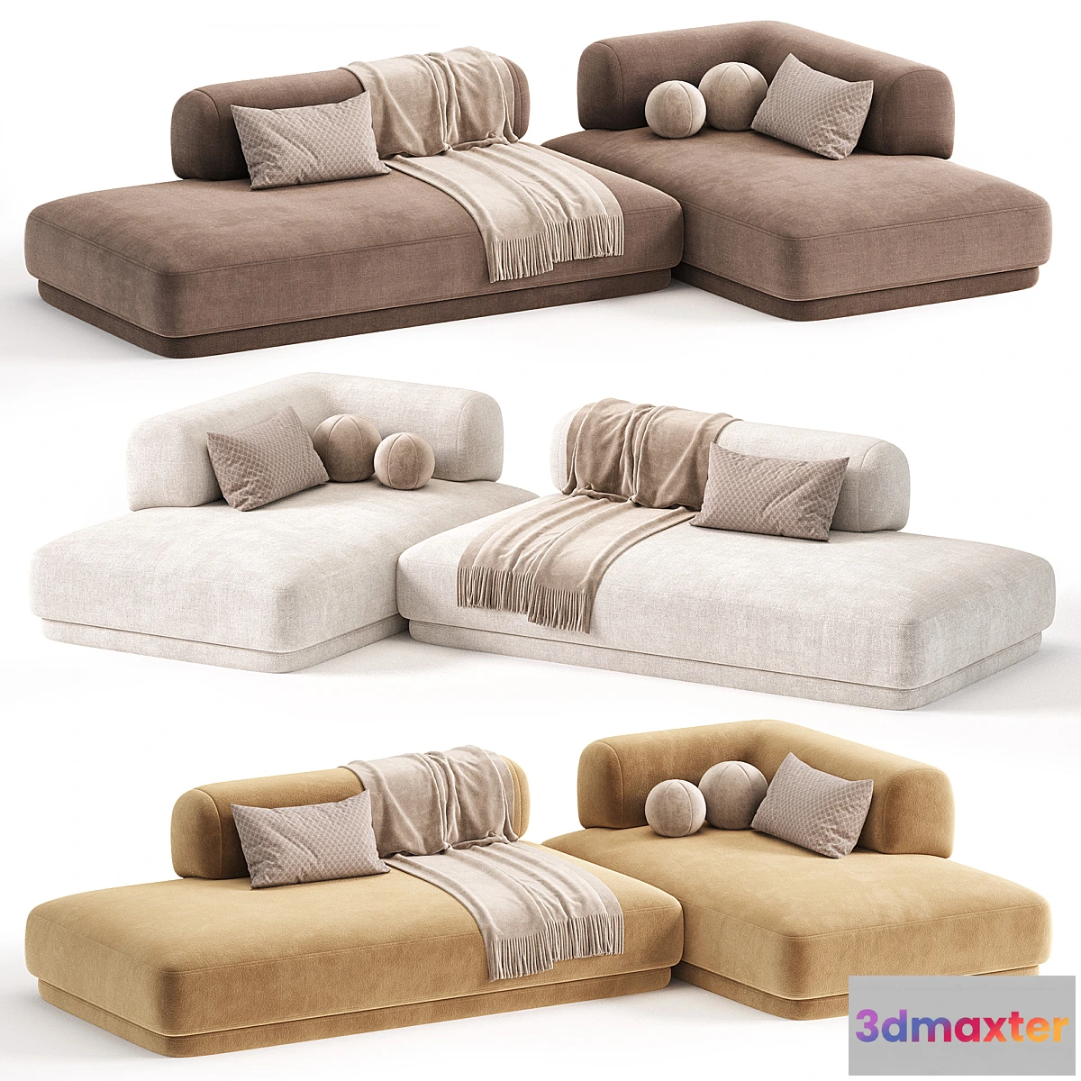 1301950 - BUMPER Sofa by Zanotta 5 3D Max