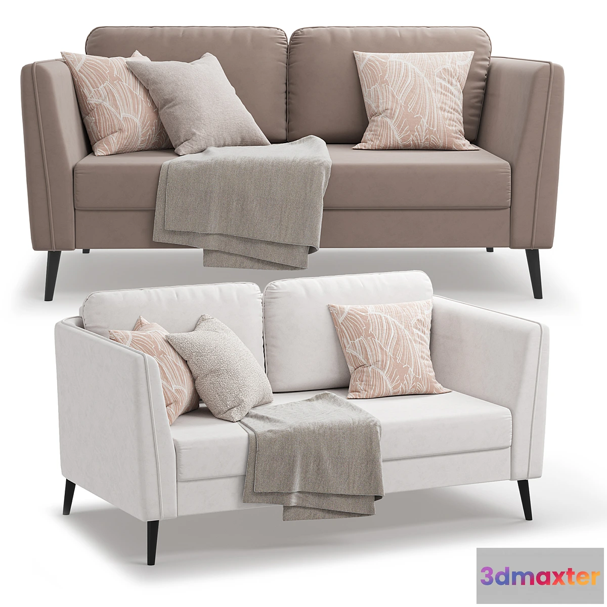 1302060 - sofa Alicante mini - No.2 3D Max