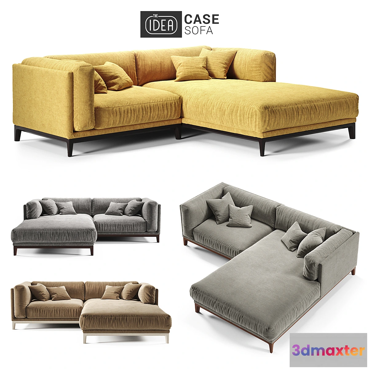 1303768 - The IDEA Modular Sofa CASE (art 901-912) 3D Max