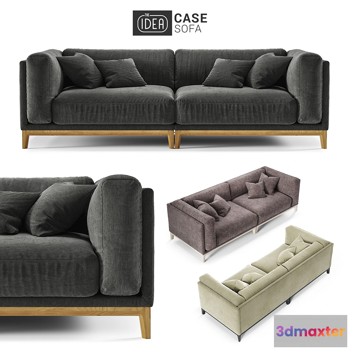 1303870 - The IDEA Modular Sofa CASE (art 901-902) 3D Max