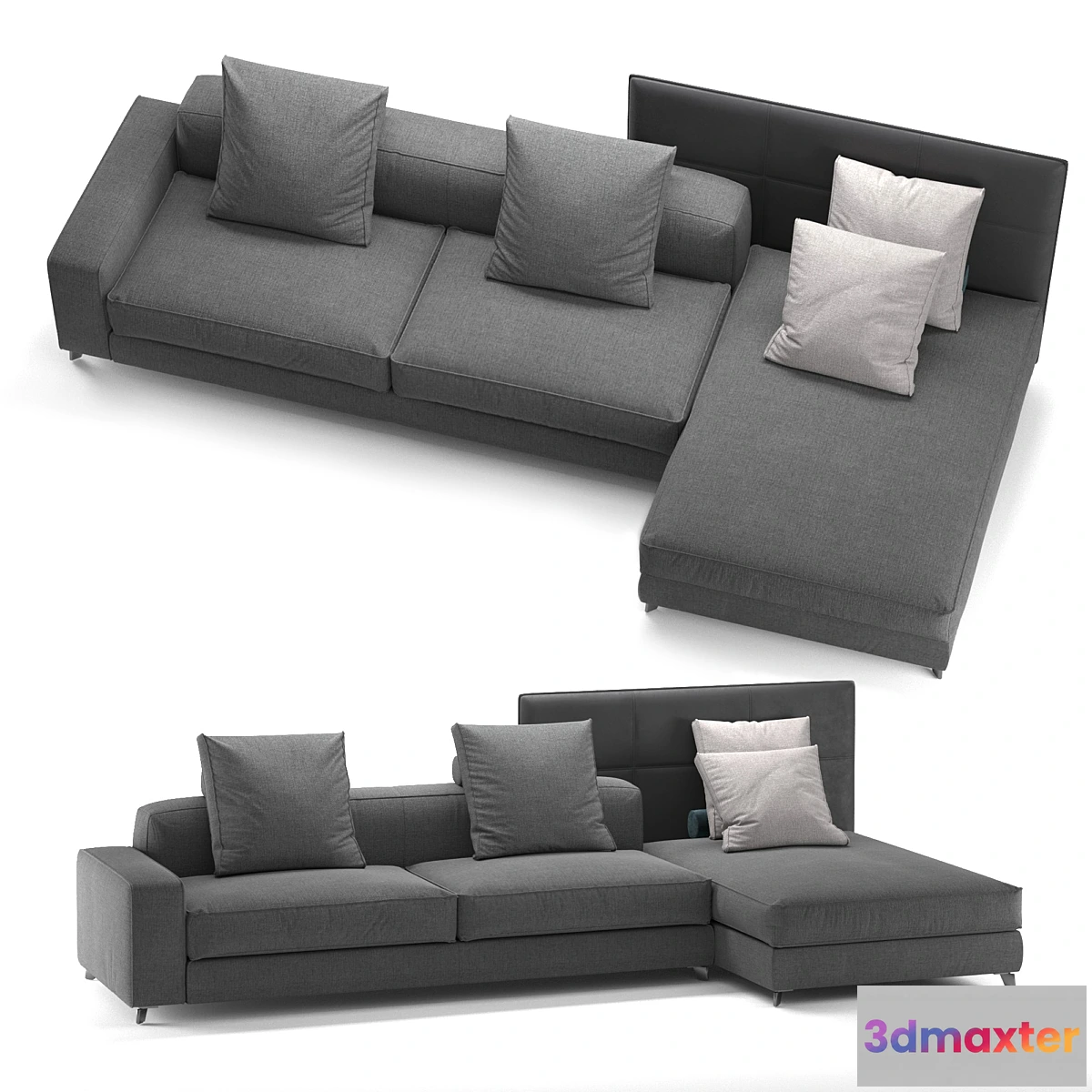 1304229 - Sofa Vibieffe 415-Tube 3D Max