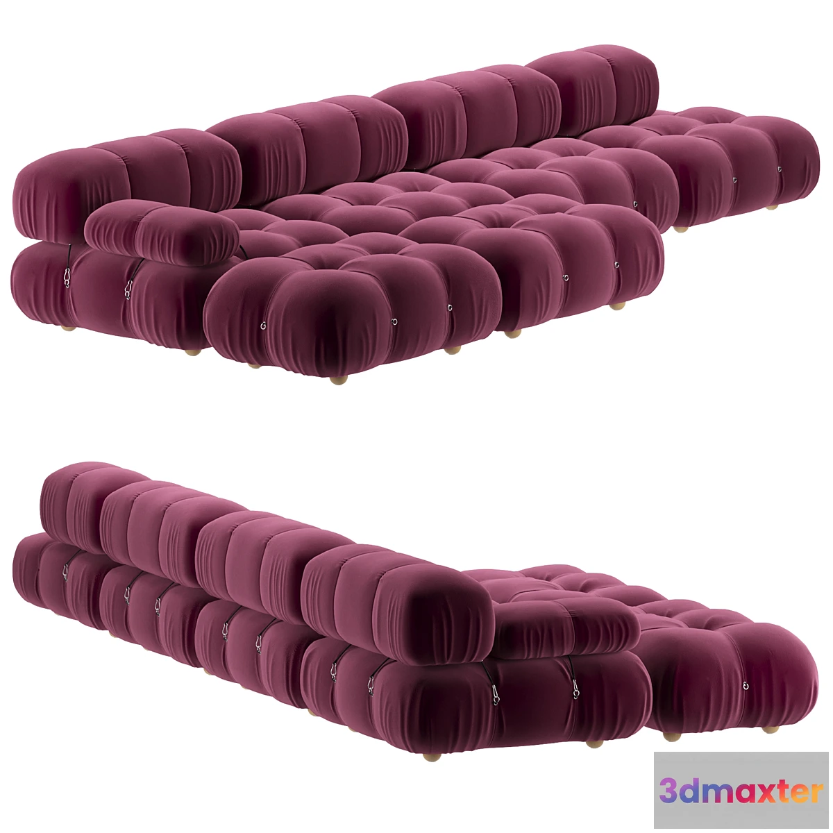 1304368 - Camaleonda by B&B Italia 3D Max