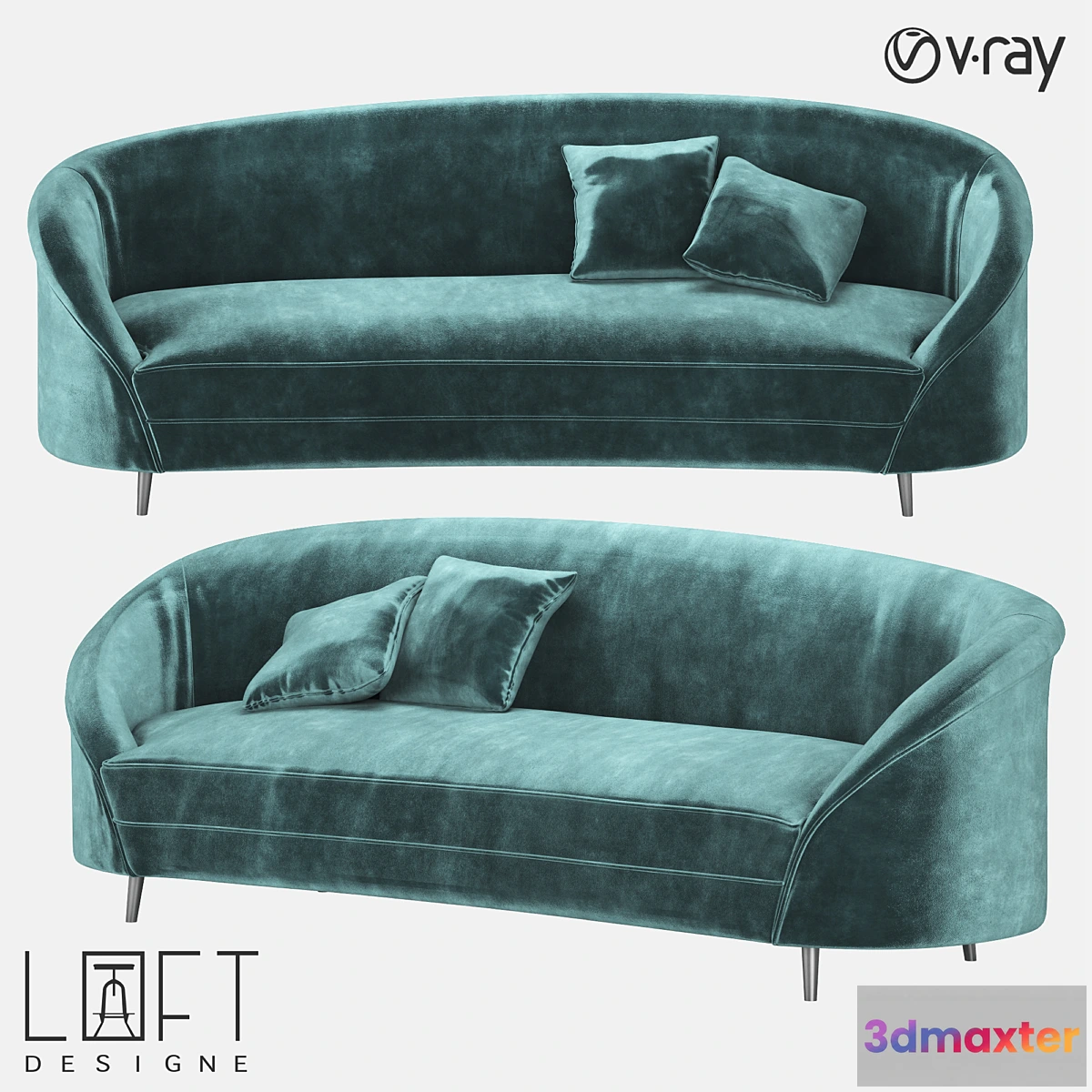 1304552 - Sofa LoftDesigne 32612 model 3D Max