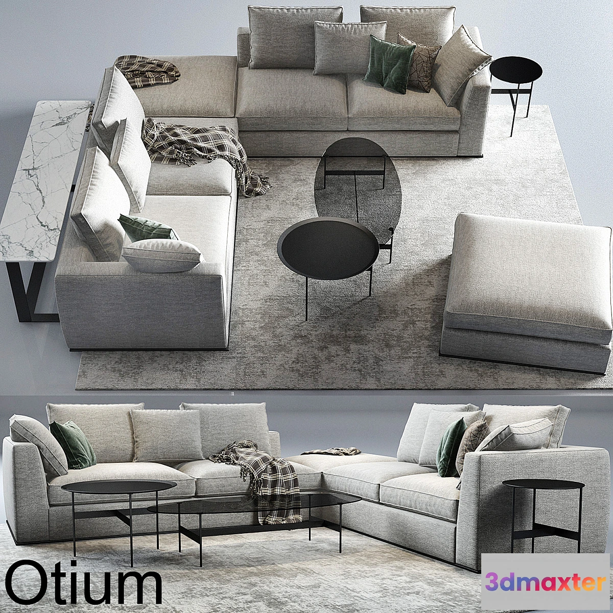 1305591 - B & B furniture Set 004 3D Max