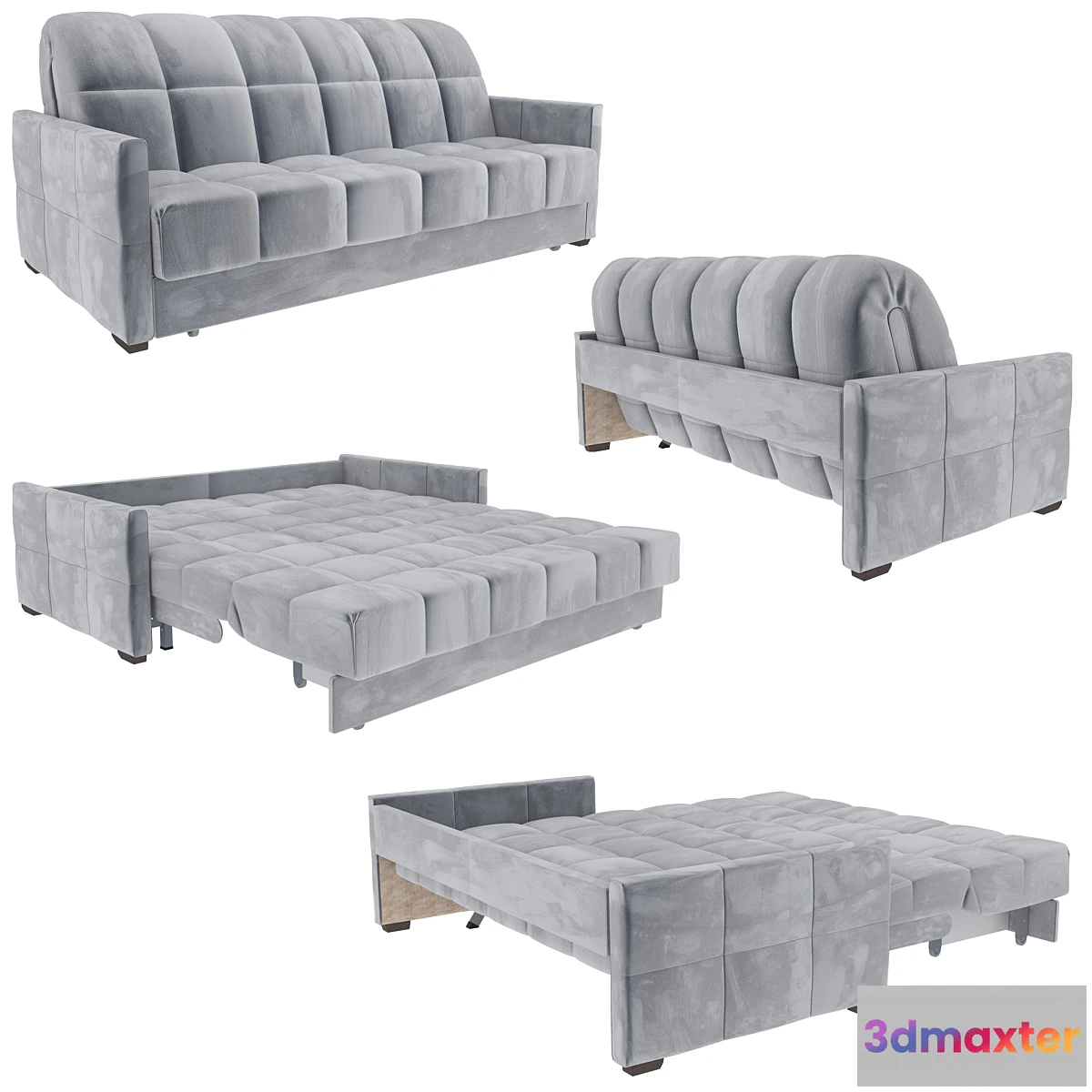 1306083 - Straight sofa Ascona CARINA ASKONA 3D Max