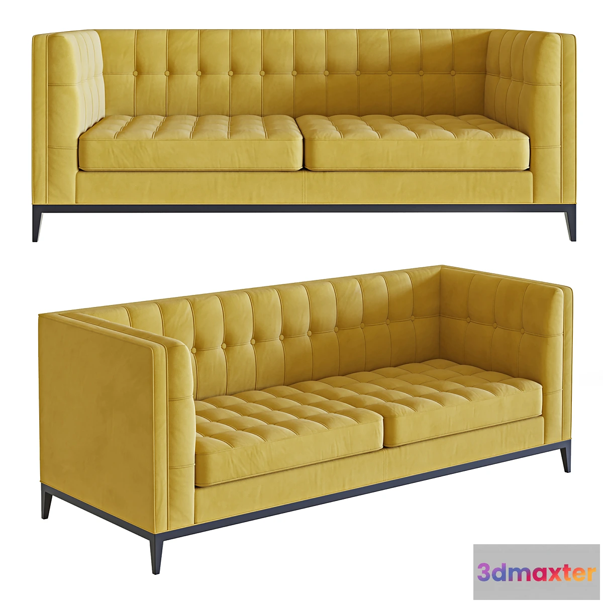 1306967 - Sofa Palermo triple 3D Max