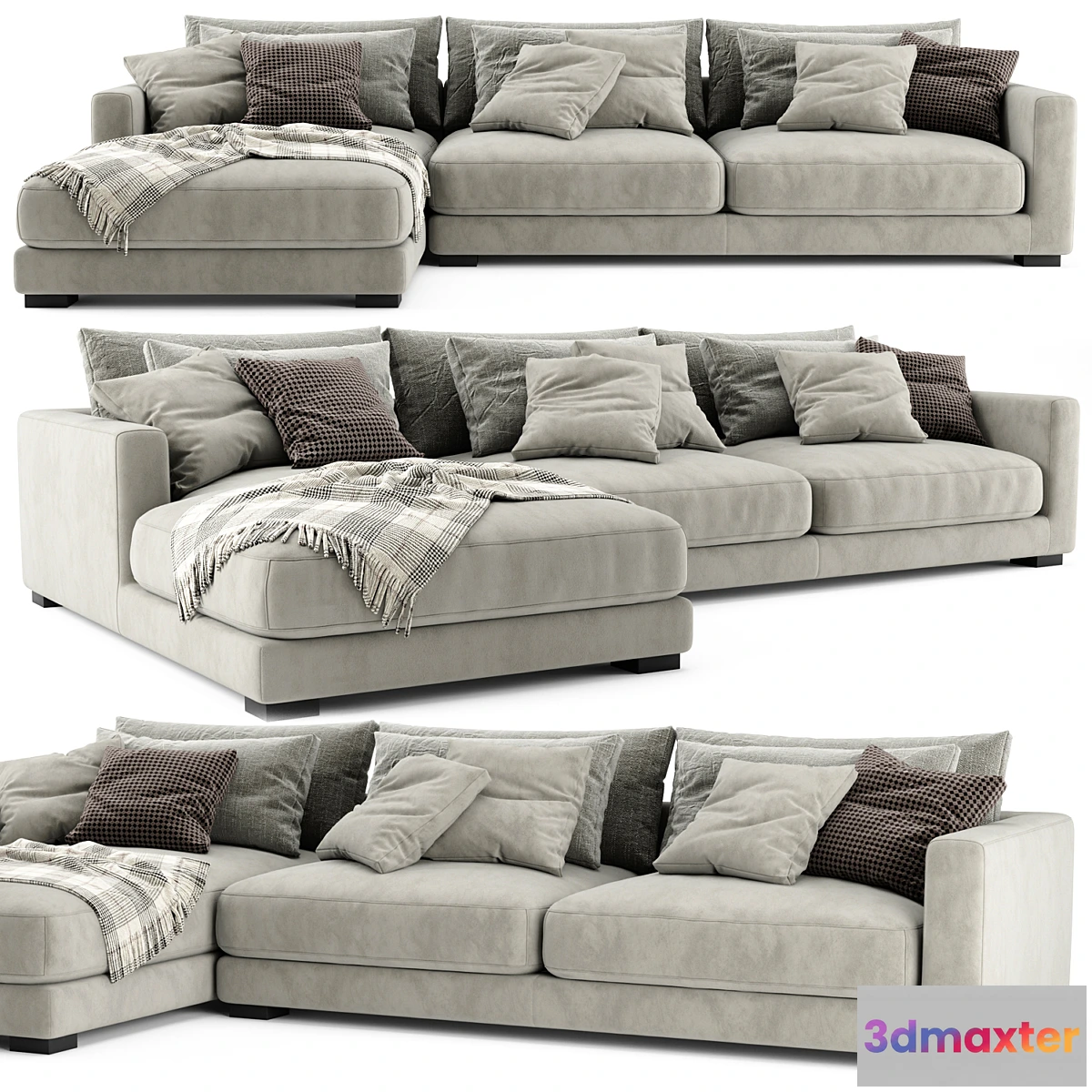 1308905 - Linteloo Mauro Chaise Longue Sofa 3D Max