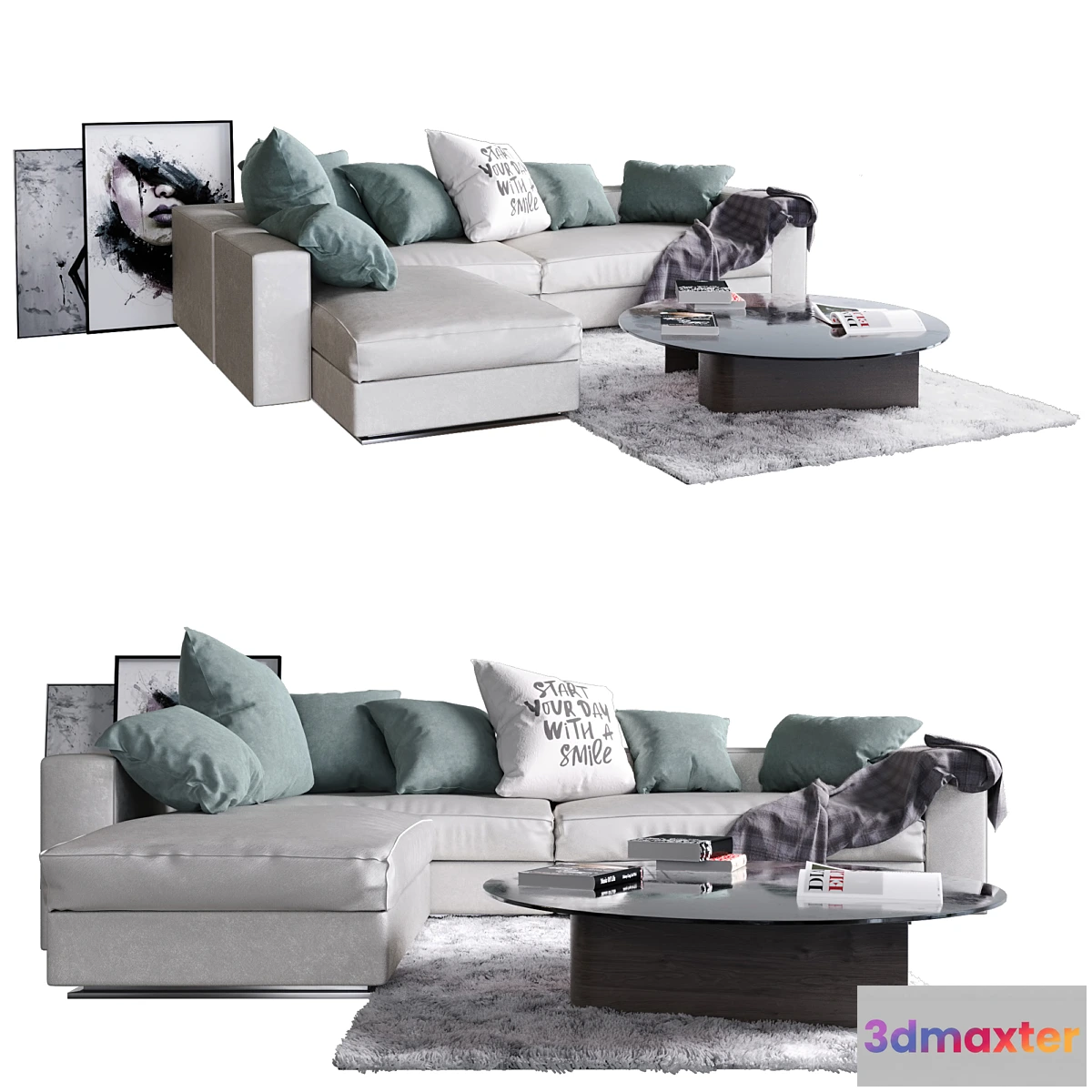 1309458 - Sofa leonard minotti 3D Max