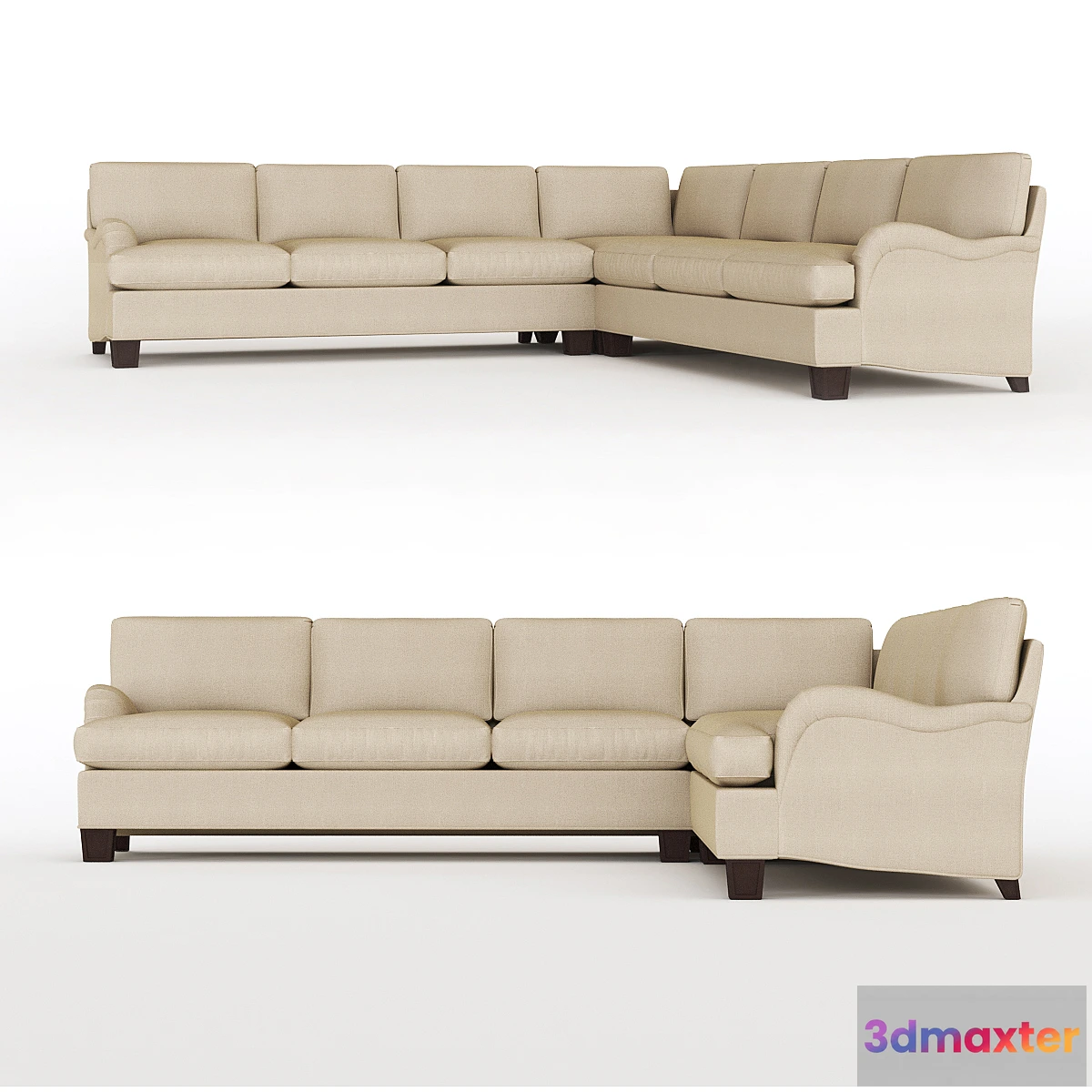 1309464 - Baker sofa 3D Max