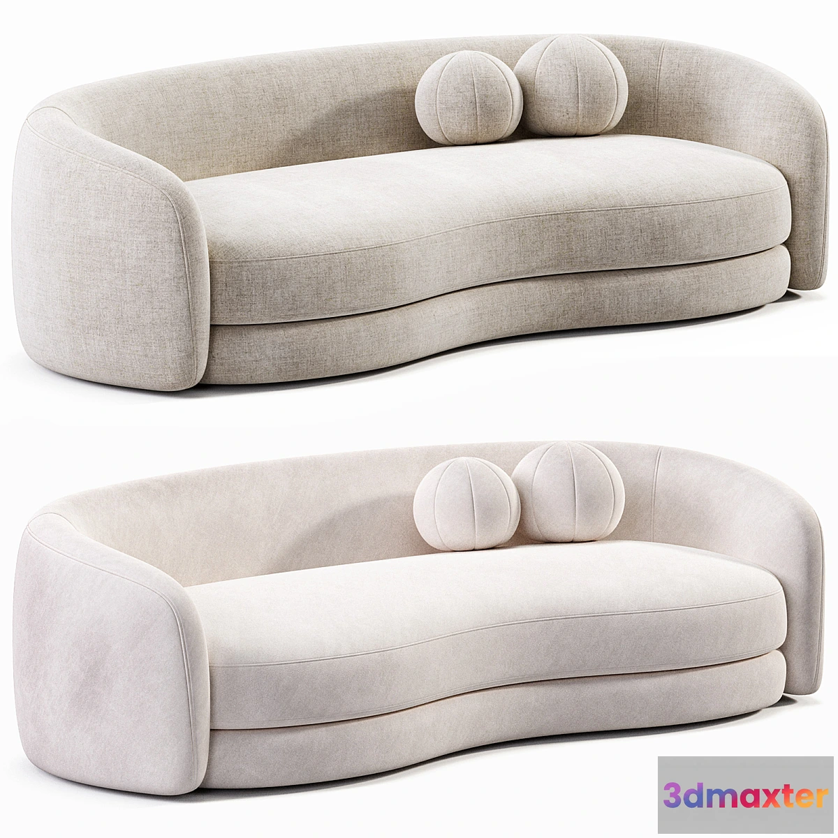 1309655 - Sofa Blaine By Eichholtz - No.2 3D Max