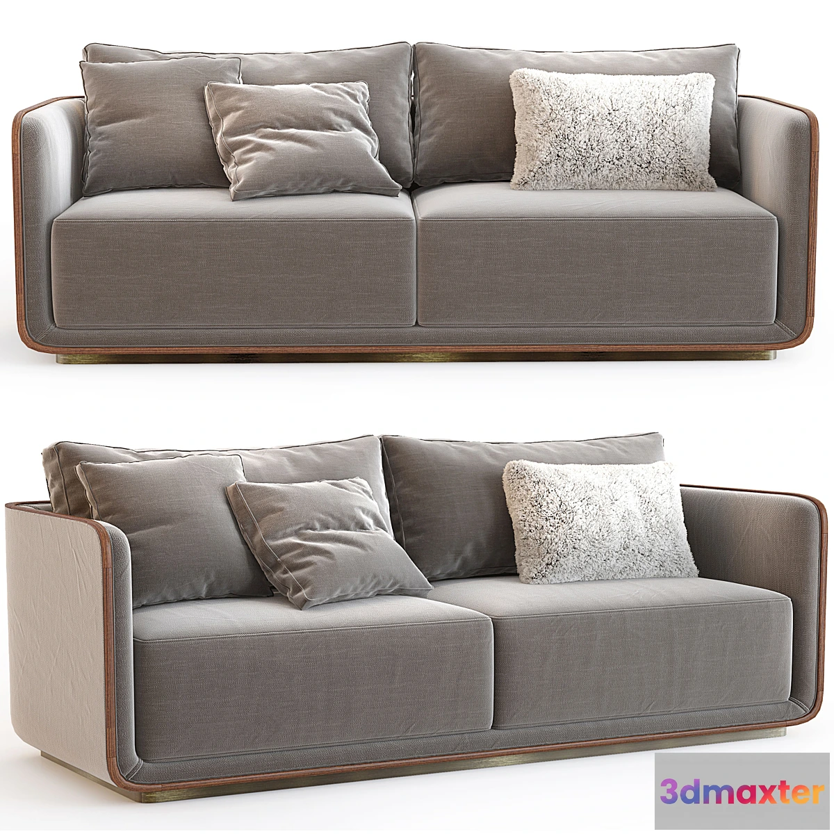 1310724 - Aster Denning sofa 3D Max