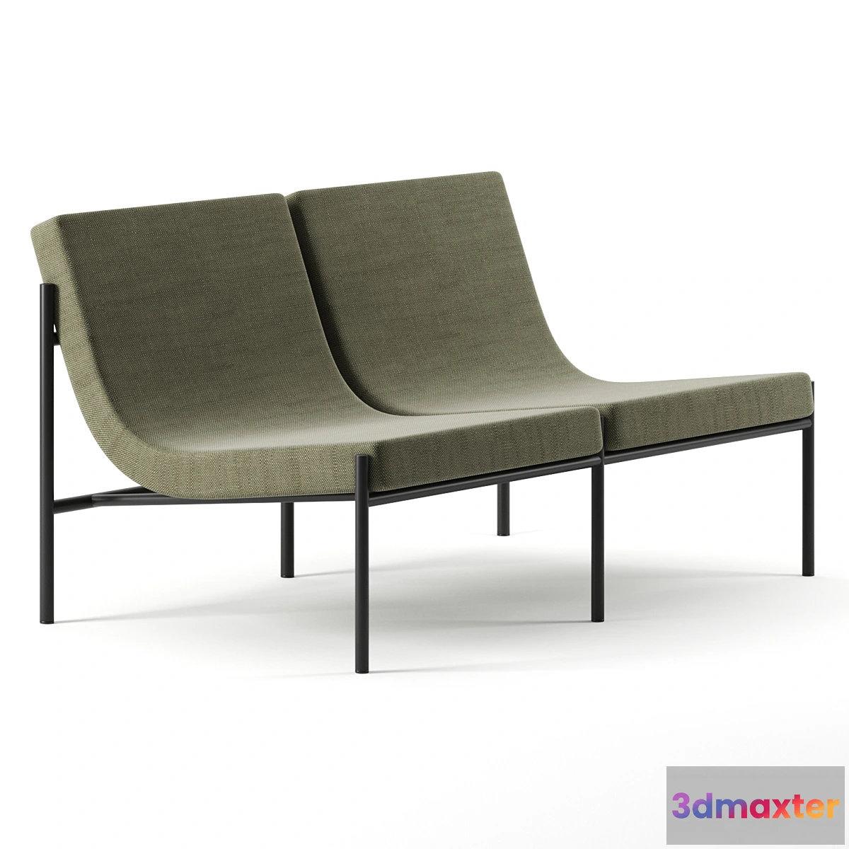 1311230 - Curve sofa by Serax 3D Max