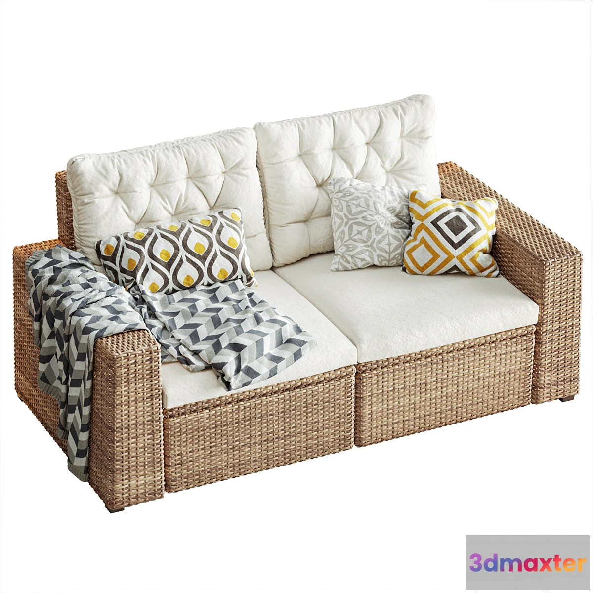 1312325 - Modular sofa IKEA Solleron 3D Max