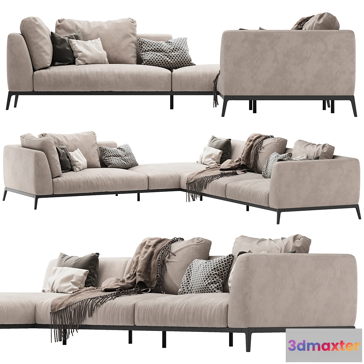 1312683 - Flou OLIVER COMPOSITION F 3D Max