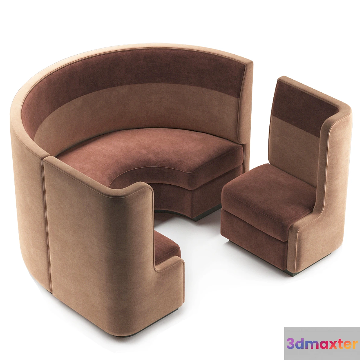 1312797 - Restaurant sofa 11 3D Max