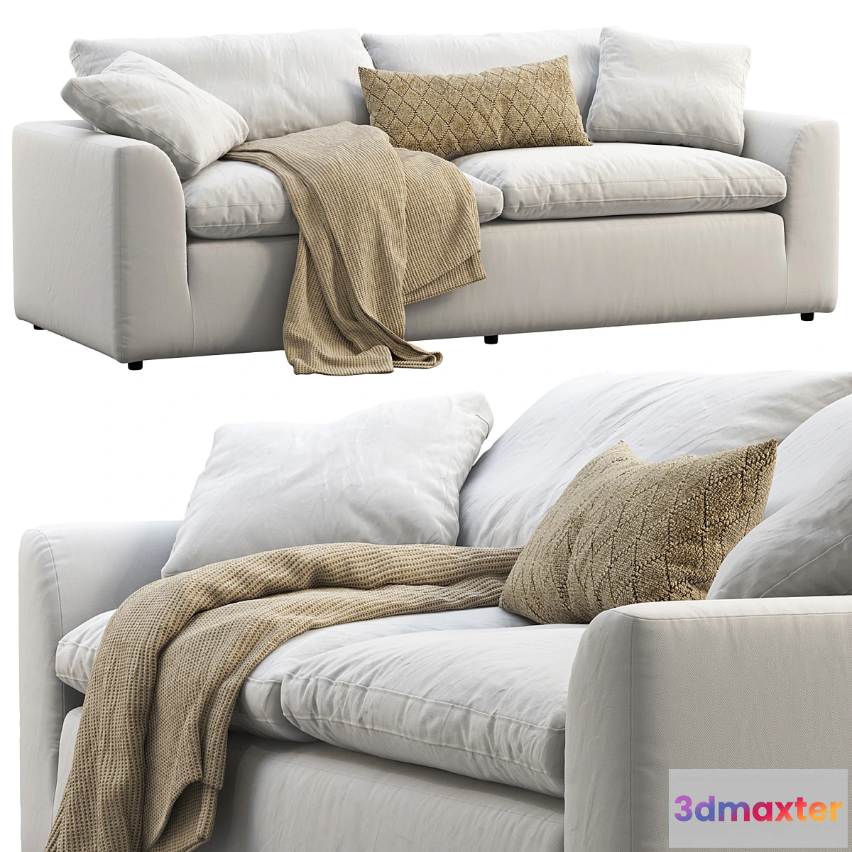 1312898 - Joybird Bryant Sofa 3D Max