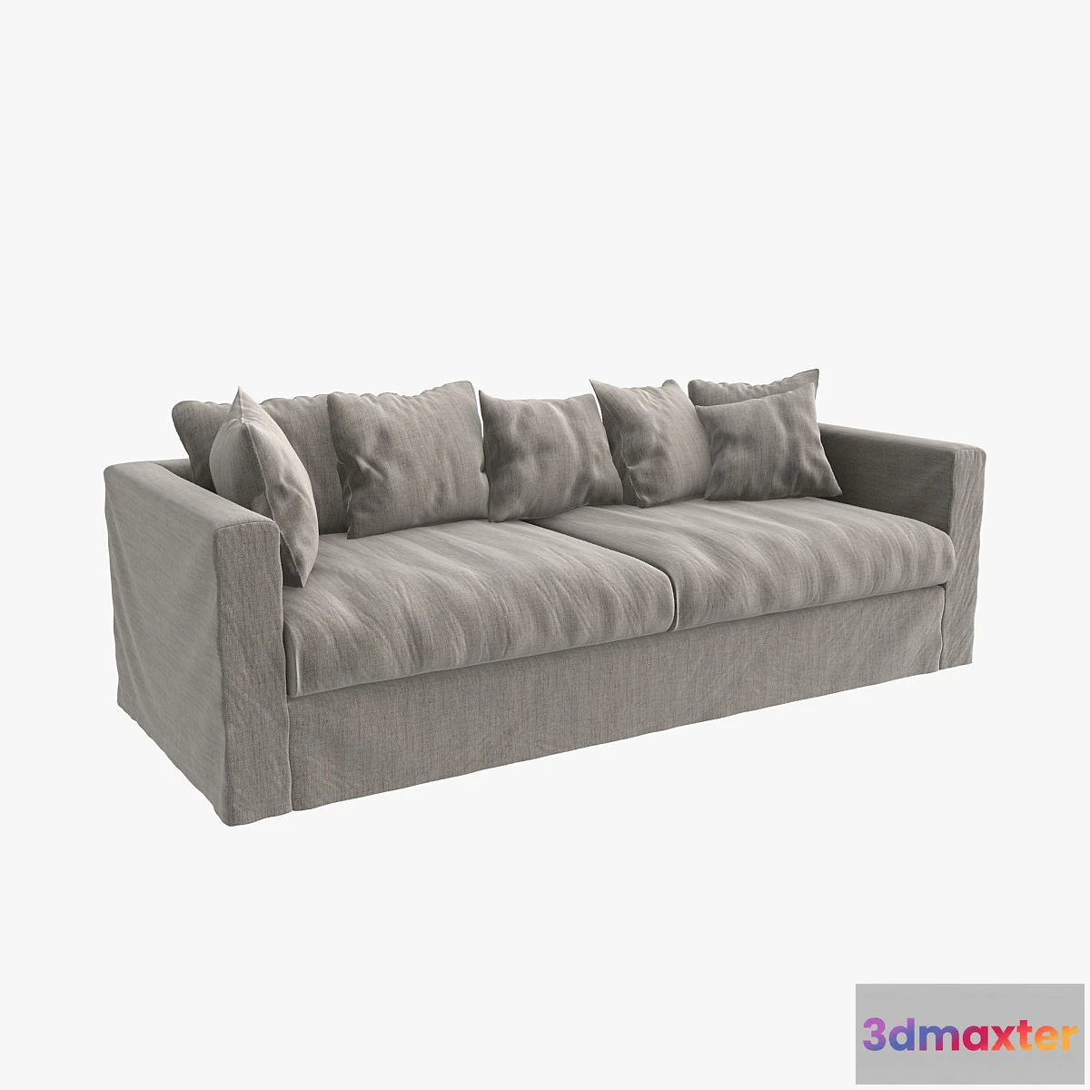 1313541 - Decotique le grand three-seat sofa 3D Max