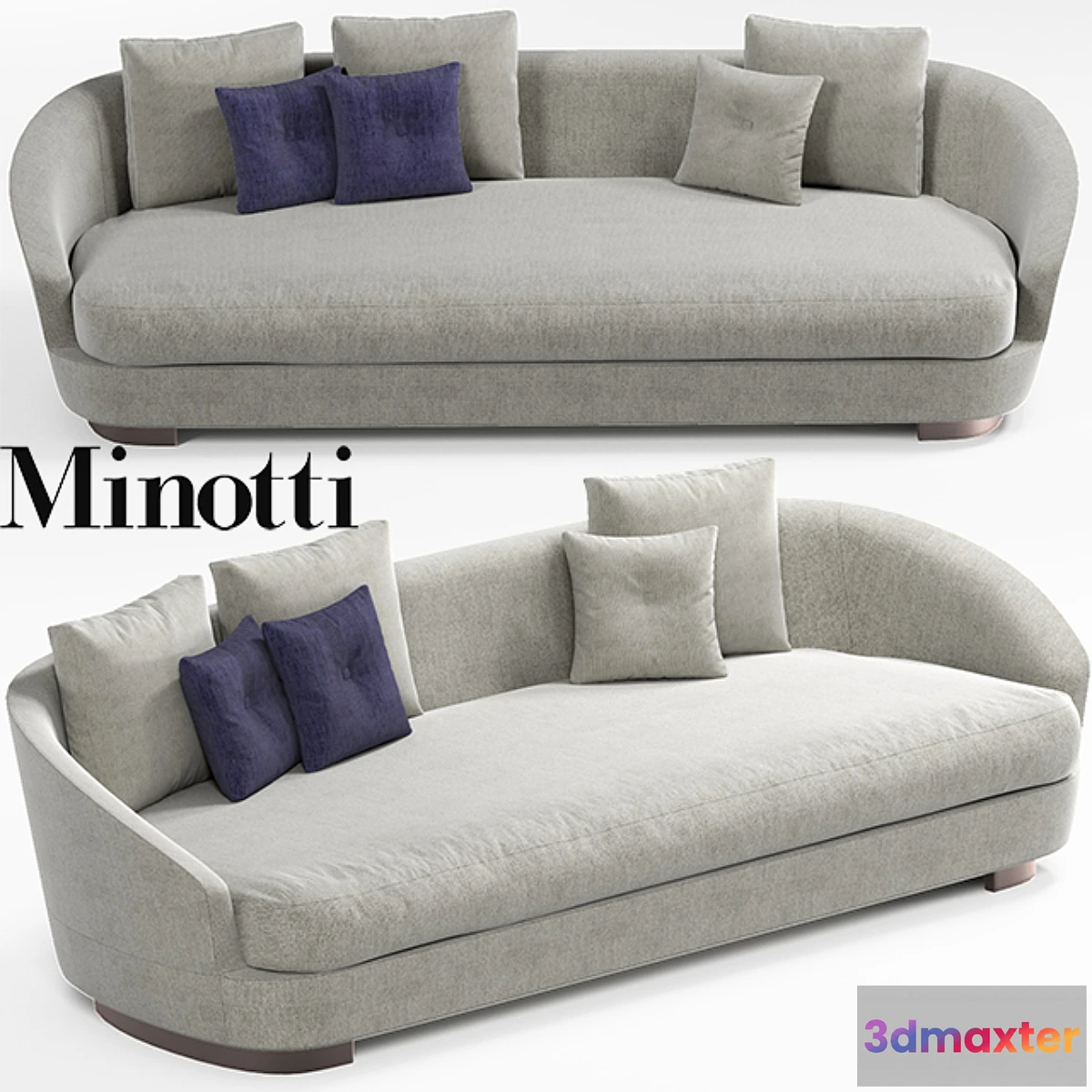 1313545 - Minotti Jacques 3D Max
