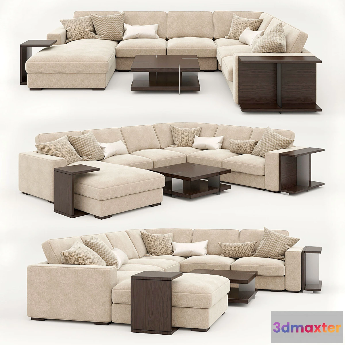 1315577 - Modular sofa DOMINO 3D Max