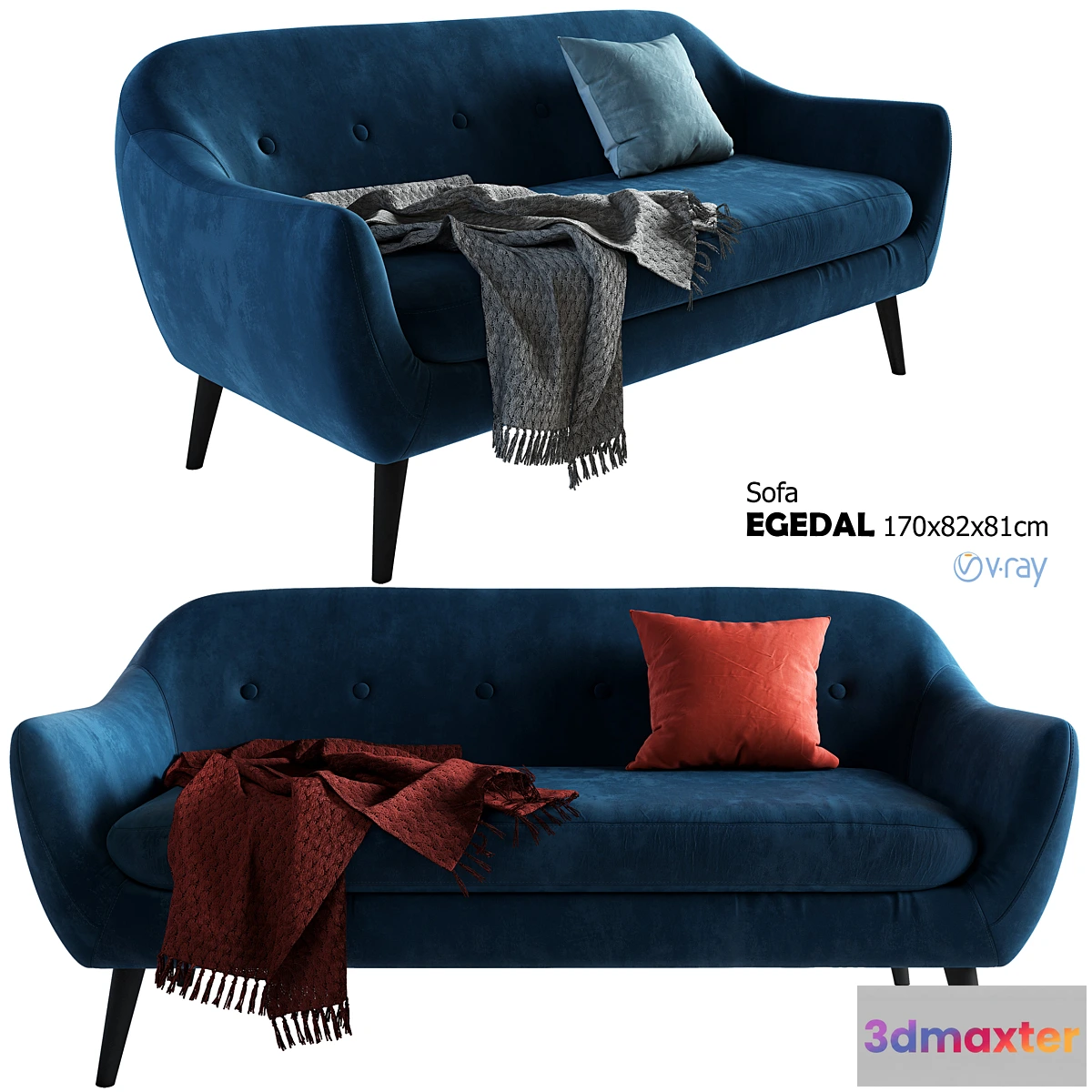 1315938 - Jysk _ Sofa Egedal 3D Max
