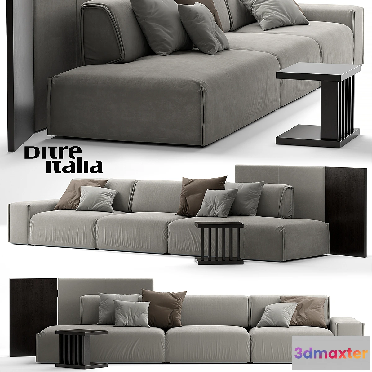 1316111 - Sofa ditreitalia monolith 3D Max