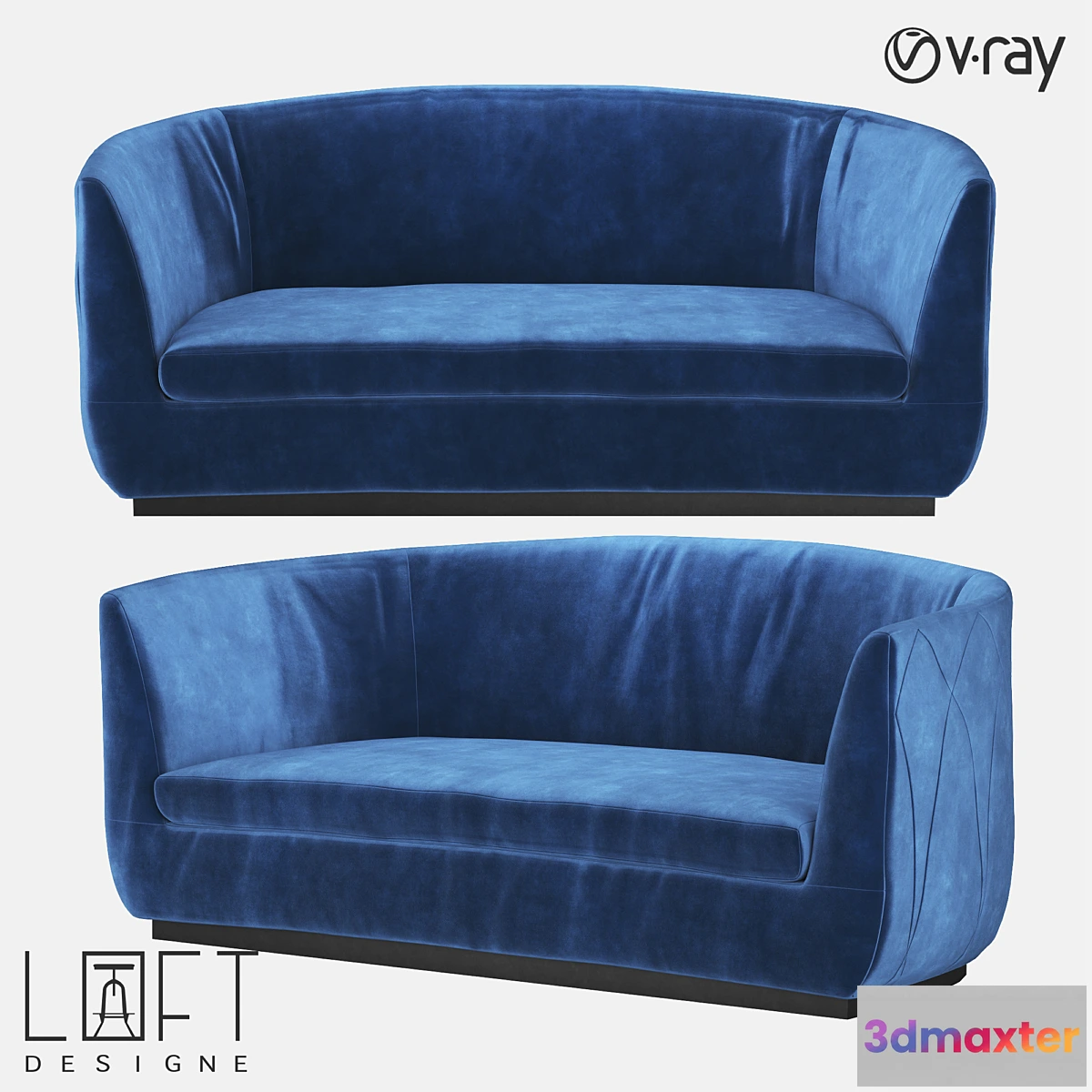 1316452 - SOFA LoftDesigne 1691 model 3D Max