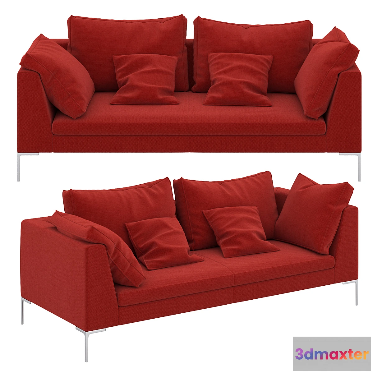 1316700 - B & B Italia Charles 20 3D Max