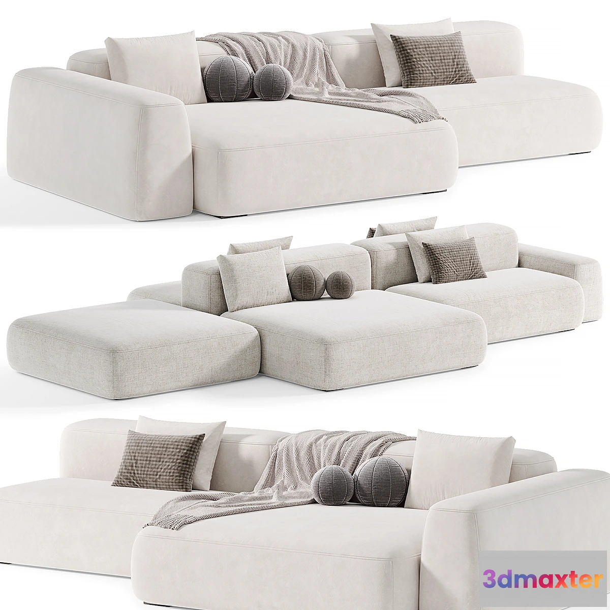 1317094 - Sky Sofa Modular Sofa By Tamamm - No.2 3D Max