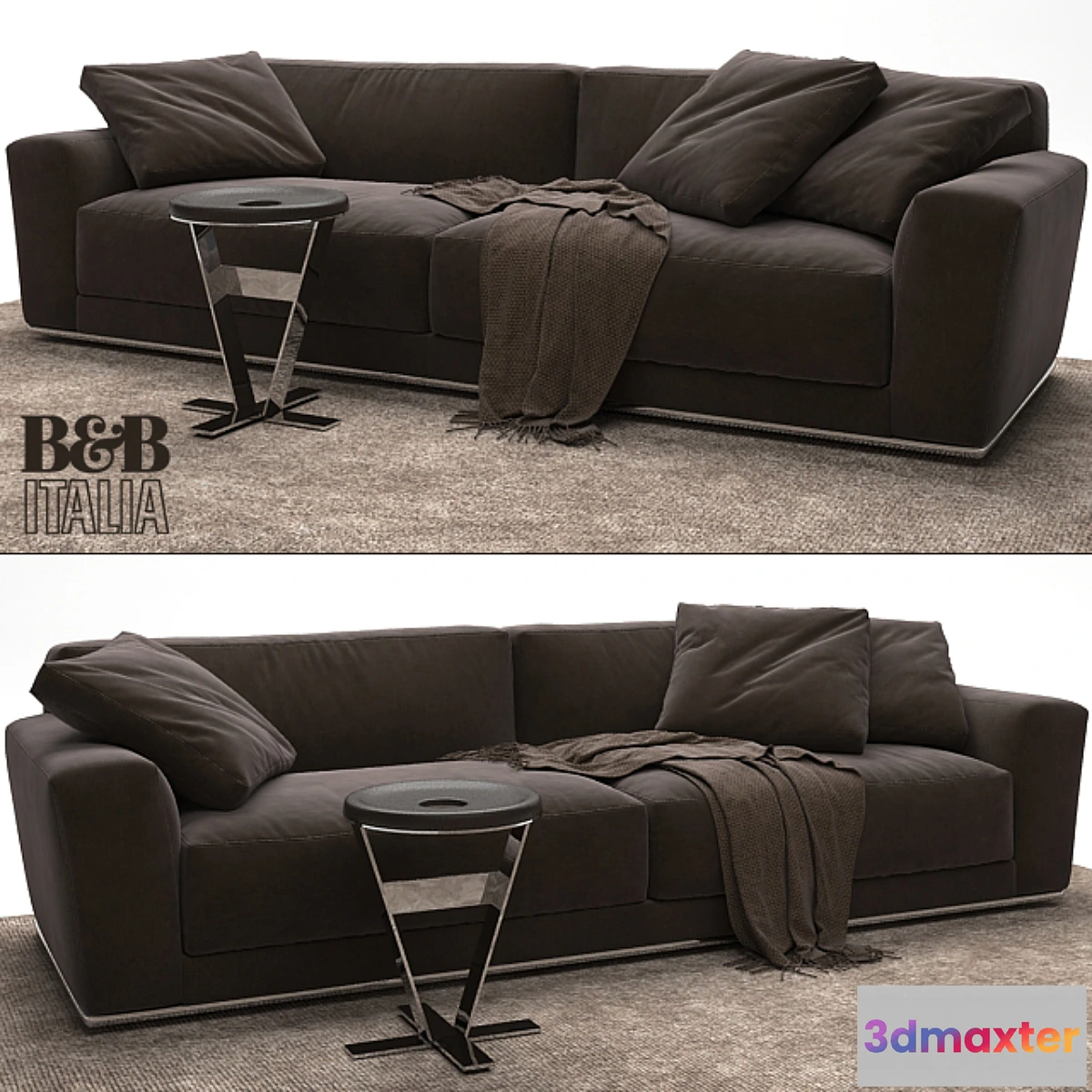 1317734 - B & B Italia LUIS Sofa - No.2 3D Max