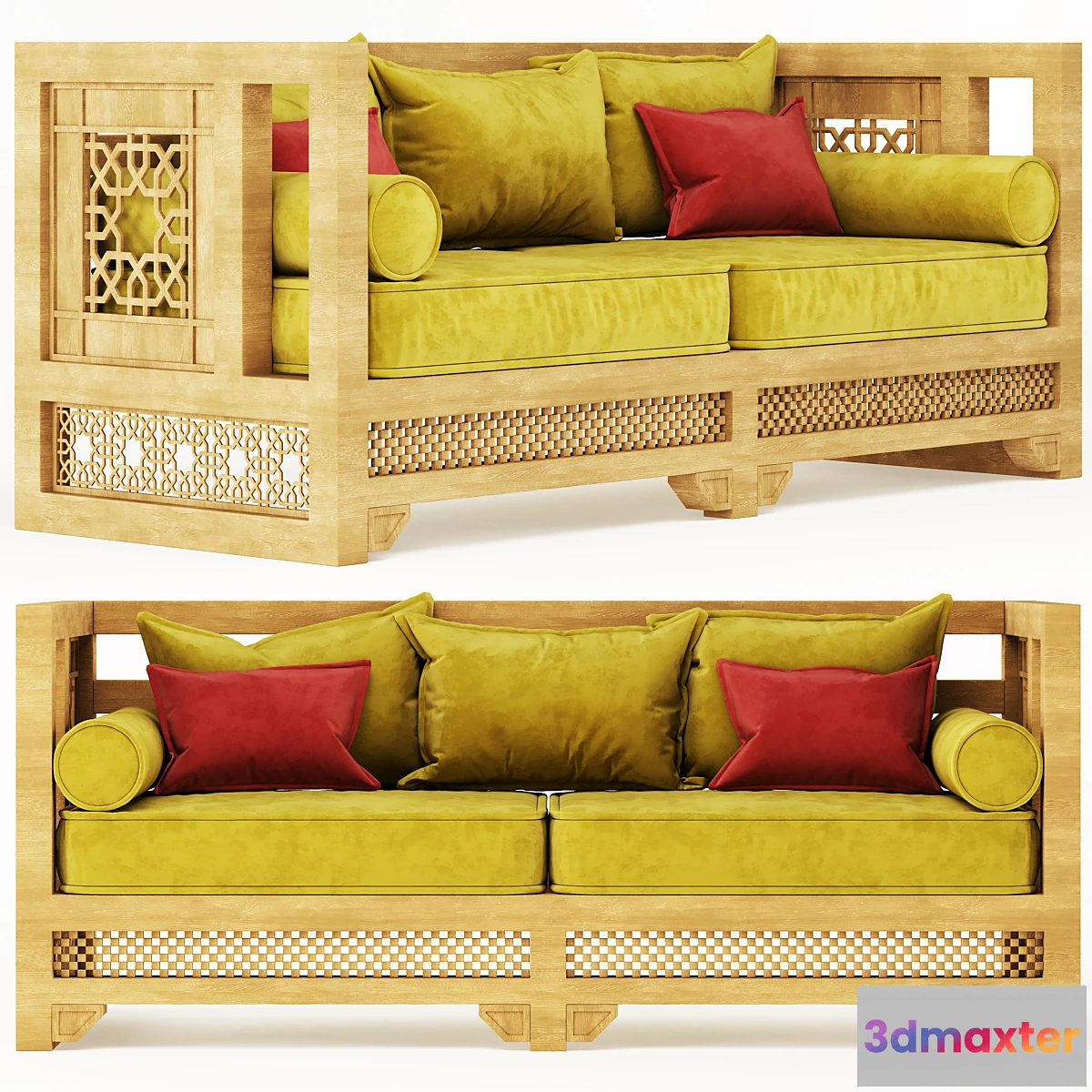 1317824 - Arabic sofa 3D Max