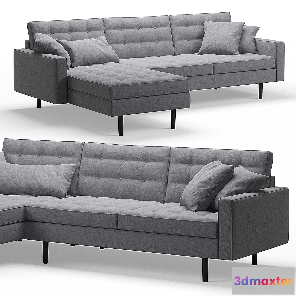 1317955 - Harper Corner Sofa - No.2 3D Max