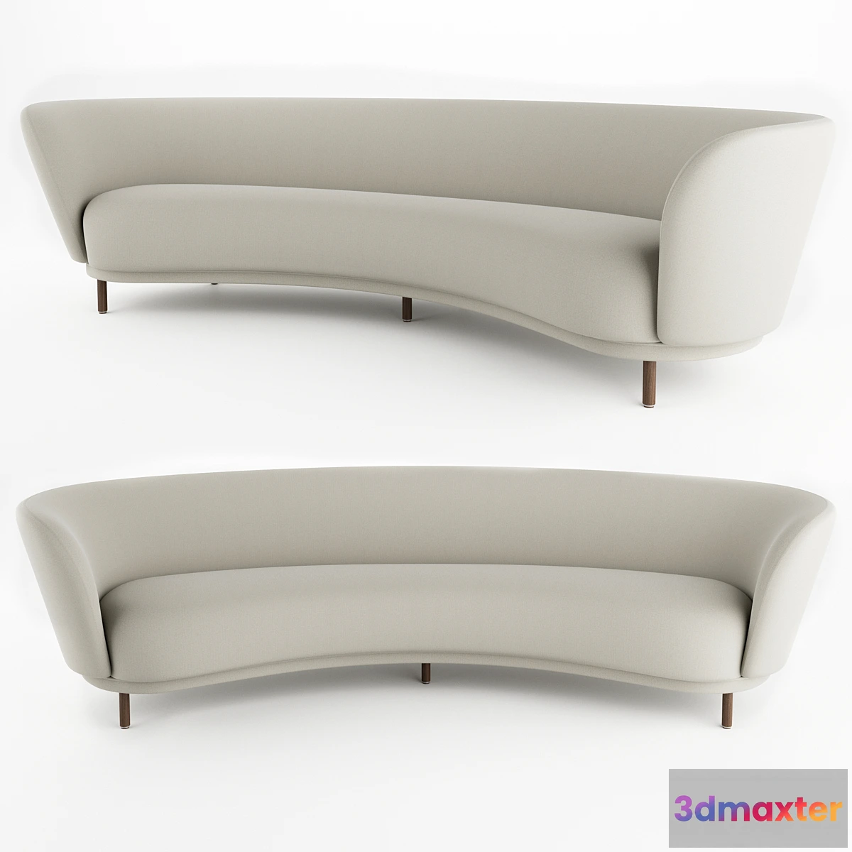 1318845 - Dandy 4 Seater Sofa - Massproductions 3D Max