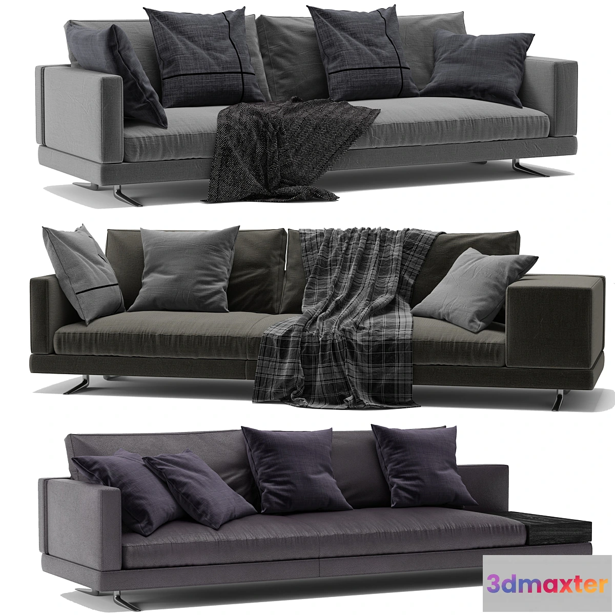 1319032 - By poliform mondrian 3D Max