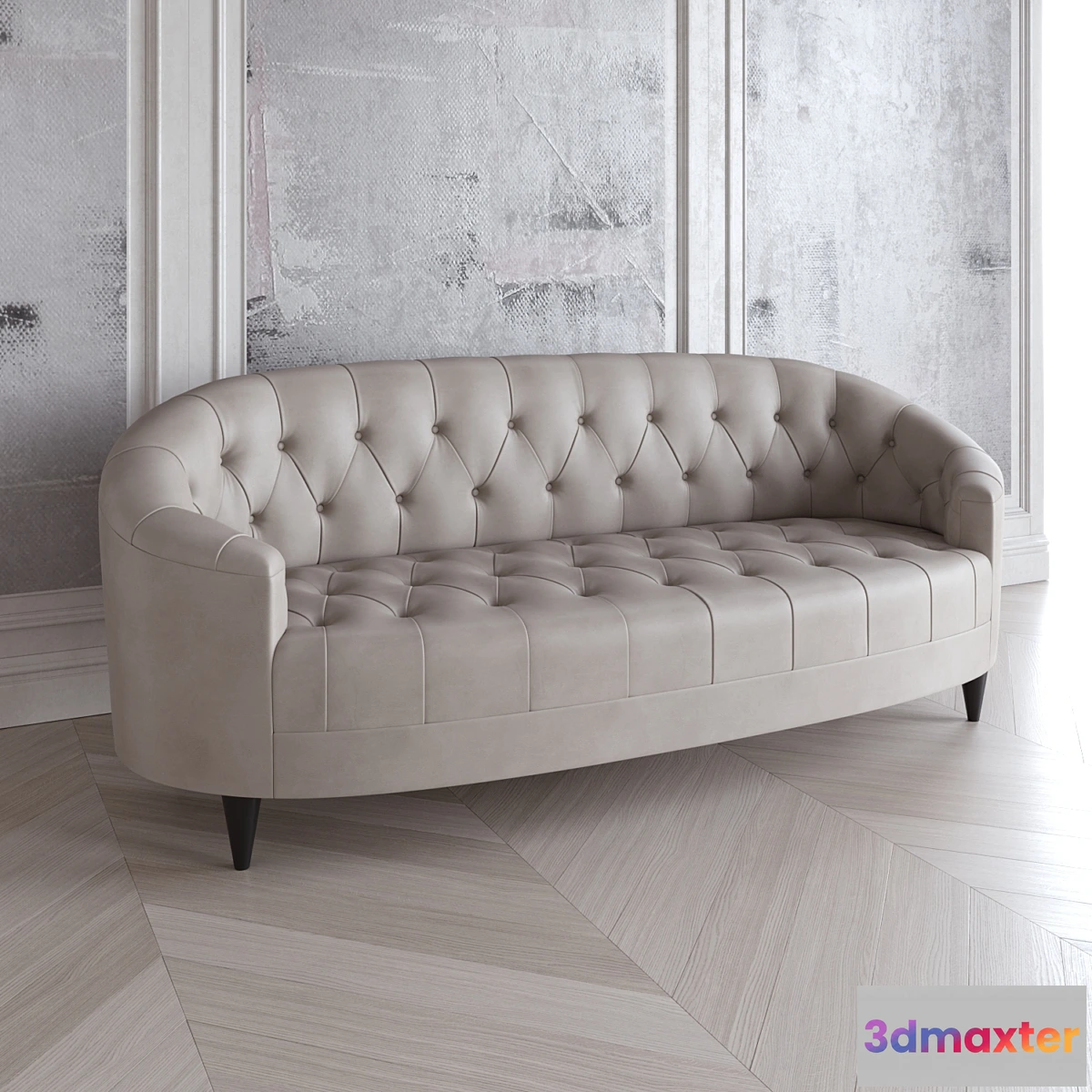 1319168 - Baker Furniture Oval sofa 3D Max