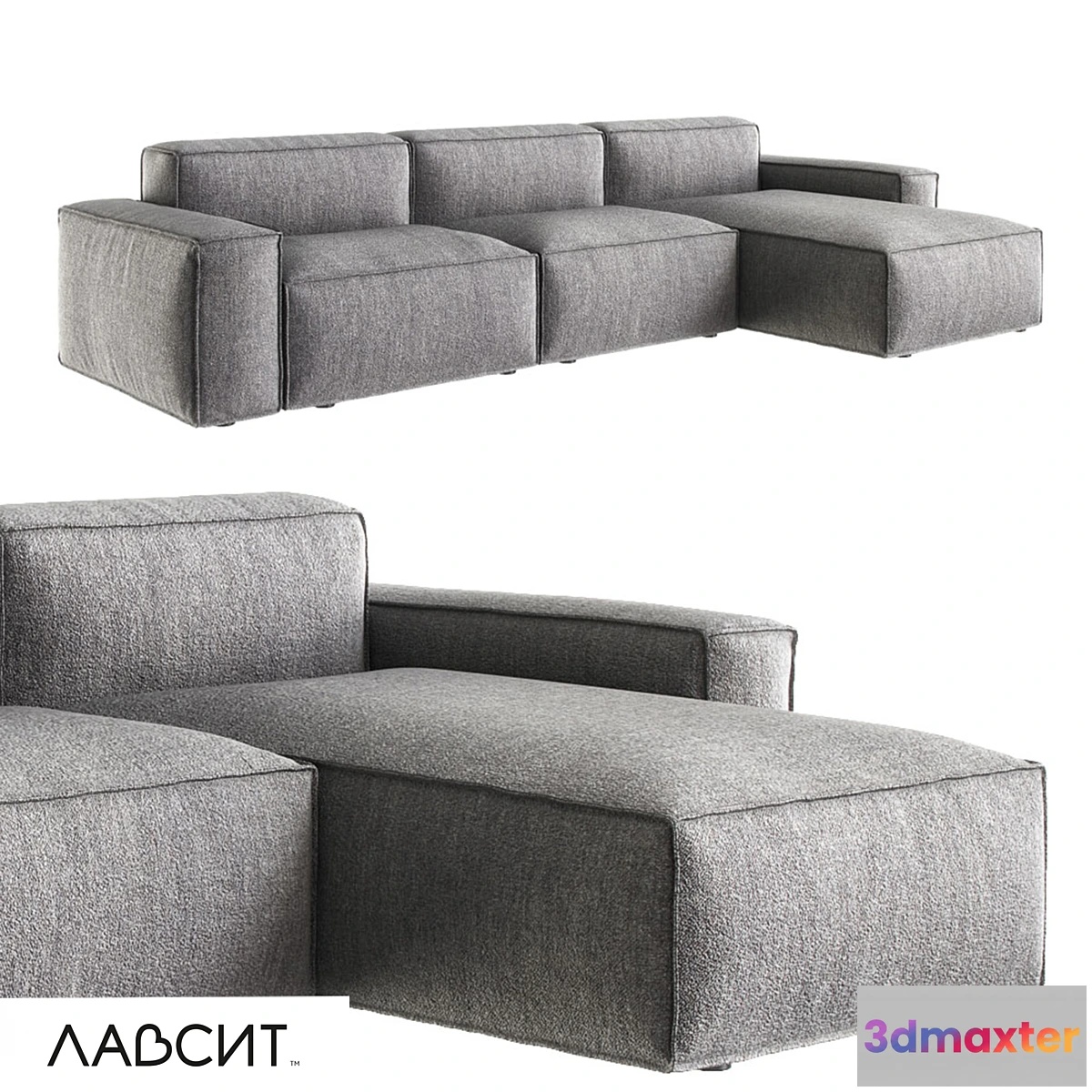 1319391 - OM Corner sofa Davis 3D Max