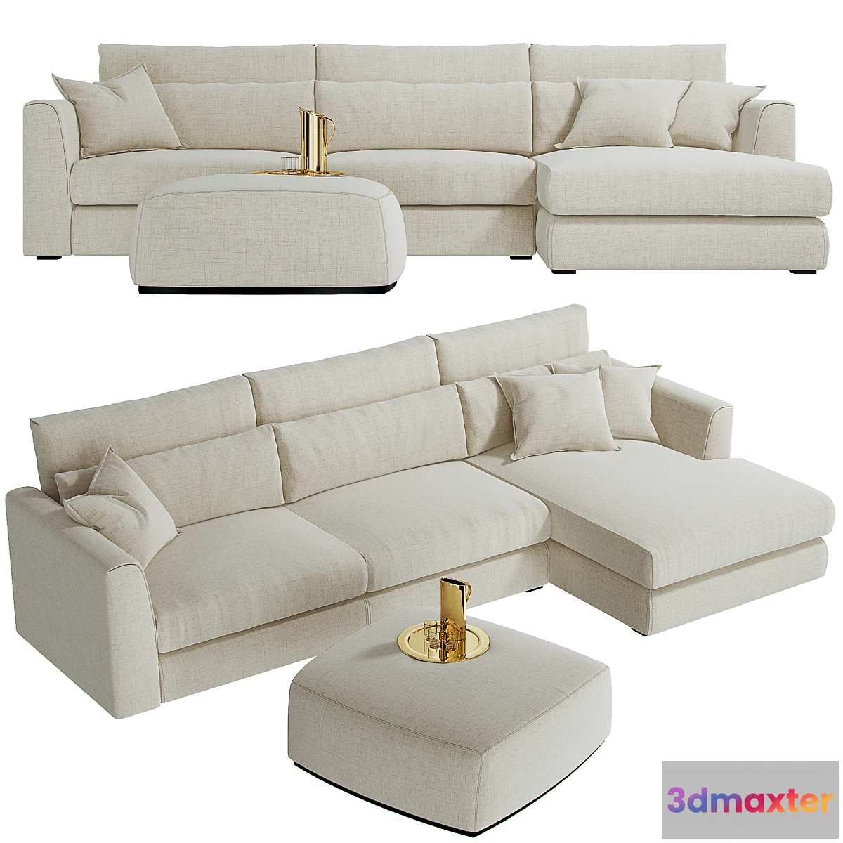 1319895 - sofa CTS SALOTTI Poltrone Divani Gold 3D Max