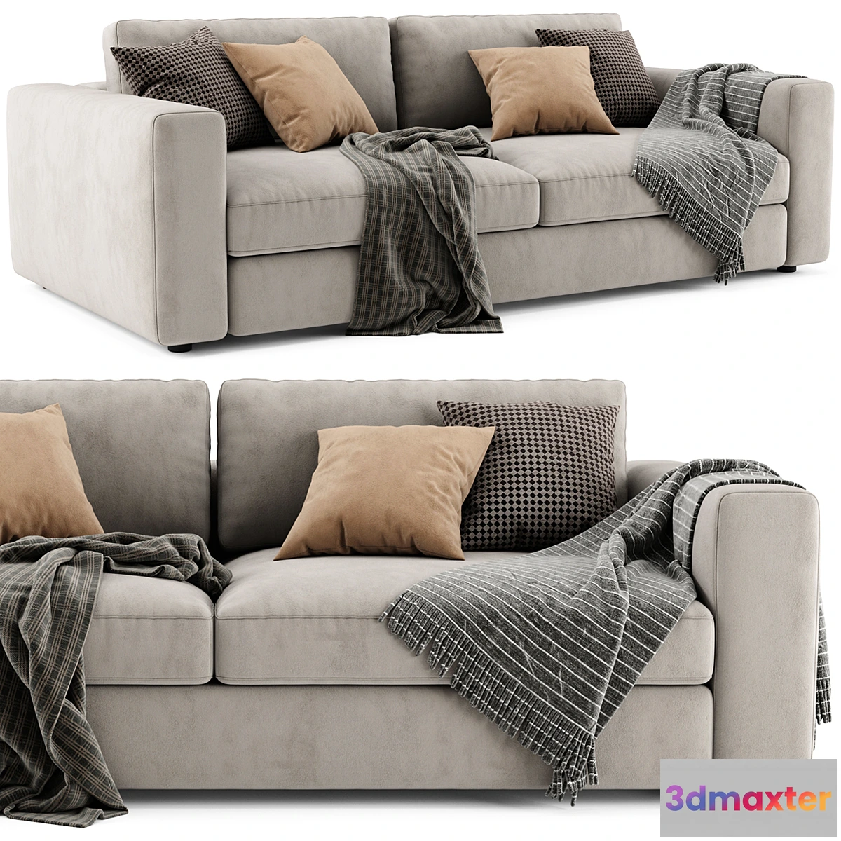 1320343 - Ditre Urban 2 Seats Sofa 3D Max