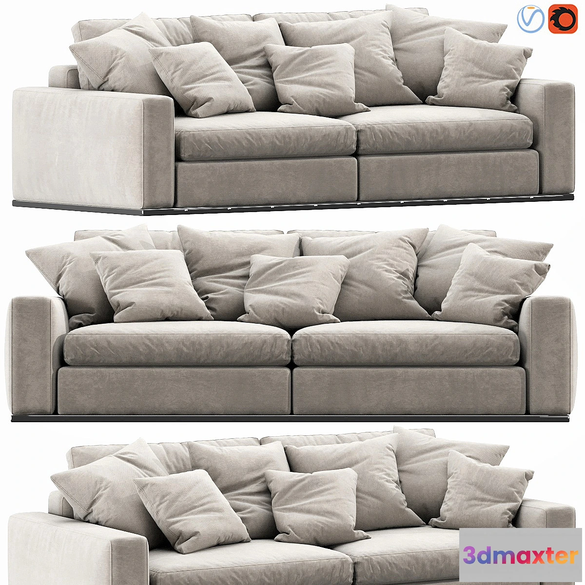 1320445 - Flexform beauty 3D Max