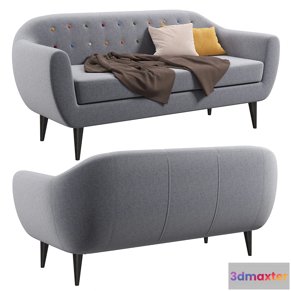 1321031 - Sofa Rotterdam-3 3D Max