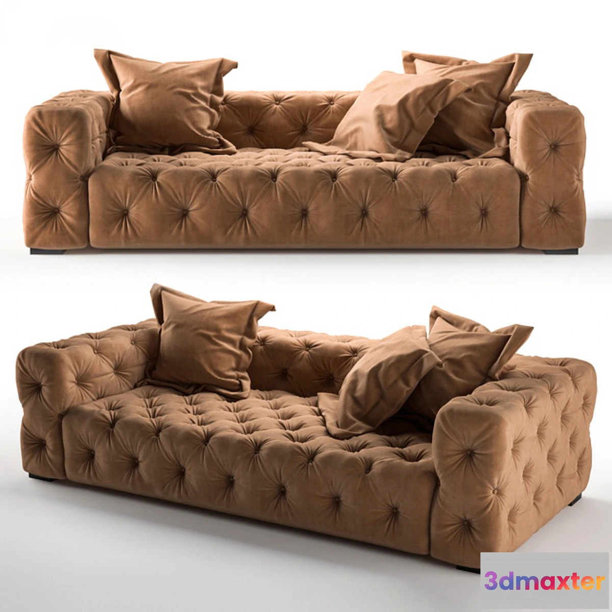 1321921 - Andrea sofa and armchair 3D Max