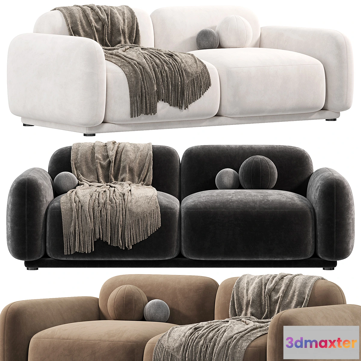 1322114 - Mikka Sitzer Sofa by nvgallery sofas 3D Max