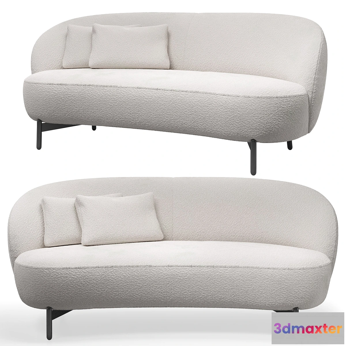1322235 - Lunam sofa by Kartell - No.2 3D Max
